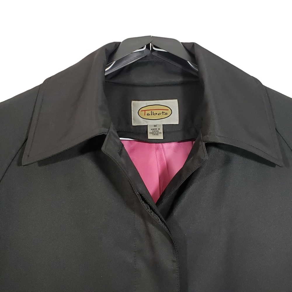 Talbots Midweight Trench Coat - Picture 4 of 15